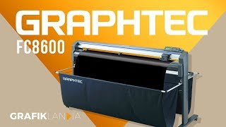 Así es el plotter de corte Graphtec FC8600 [upl. by Leban]