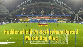 Huddersfield 20 Rotherham United Vlog  202223 [upl. by Aggappora]