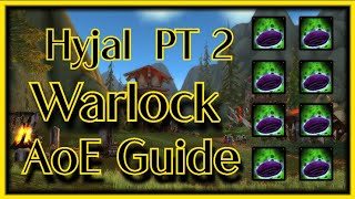 TBC Warlock AoE Pt 2  Going over AoE vod from MH [upl. by Acirre344]