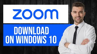 How to Download Zoom App on Computer Windows 10 [upl. by Egide]