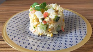 Crab stick salad recipe [upl. by Cohen]