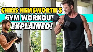 Reacting To Chris Hemsworths Hollywood Gym Workout  Is This Actually What He Does [upl. by Flossy]