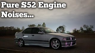 E36 M3 Engine Sound Test [upl. by Llennej]