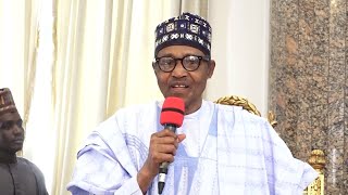 BORNO VISIT ExPresident Buhari Sympathize with Borno Over Flood [upl. by Hannavas]