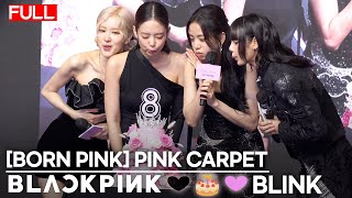 ENGJPN 8th Anniversary Event with BLACKPINK🩷BLINK Together  BORN PINK  JENNIE🖤LISA🩷JISOO🖤ROSÉ [upl. by Barrow231]