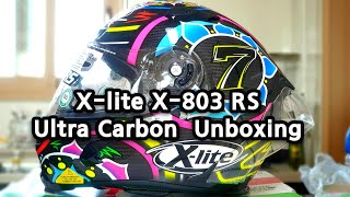 Xlite 803  X803 RS ULTRA CARBON REVIEW  엑스라이트 803 헬멧 개봉기 [upl. by Debra]