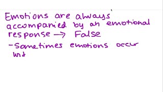 Negative emotions demand stronger focus and energy True False [upl. by Heaps]