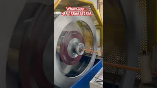 Korean type PVC steel wire hose spring making machine [upl. by Brew407]