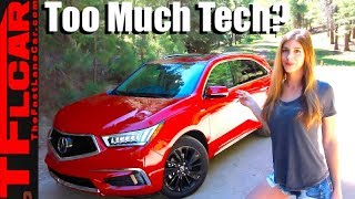 Whats Good Bad and Weird About the 2018 Acura MDX Sport Hybrid [upl. by Summons719]