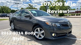 2014 Toyota Camry SE 25 POV Test Drive amp 107000 Mile Review 20122014 [upl. by Chimene]