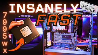 7995WX Threadripper Build  Worlds Fastest PC [upl. by Siuqaj31]