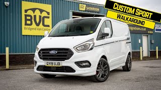 Ford Transit Custom Sport InDepth Walkaround and Features Review [upl. by Asina]