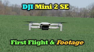 DJI Mini 2SE  First Flight amp Awesome Footage [upl. by Zebedee]