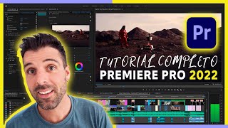 Adobe Premiere Pro Tutorial Completo en ESPAÑOL [upl. by Ecraep560]