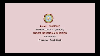 PharmacologyI  Enzyme Induction amp Inhibition  AKTU Digital Education [upl. by Aivizt234]