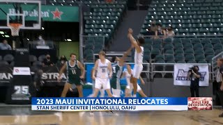 Maui Invitational relocating to Honolulu in the wake of Lahaina wildfire [upl. by Siduhey]