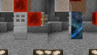 HOW TO CRAFT A DIMENSIONAL DOOR IN MINECRAFT  minecraft mod review [upl. by Elder]