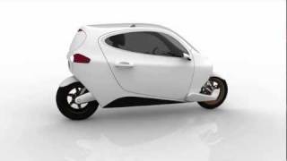 C1 fullyenclosed selfbalancing motorcycle [upl. by Haden]