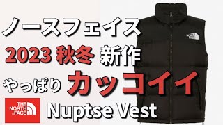 【ノースフェイス】やっぱり買うべきベストはコレ！ノースフェイスNuptse Vest [upl. by Binetta791]