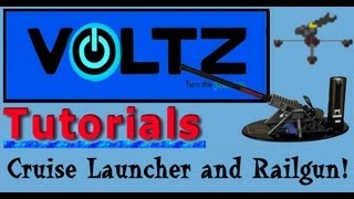 Railgun and Cruise Launcher ICBM Voltz Tutorial [upl. by Tooley]