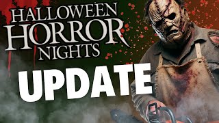 Halloween Horror Nights 2024 TERROR TRAM Update Universal Studios Hollywood [upl. by Eetnahc383]