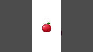 Easy apple digital drawing 🍎 art doodle shorts [upl. by Peyton859]