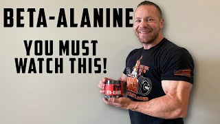 Beta Alanine  Youre Taking It WRONG [upl. by Ortiz]