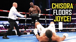 DEREK CHISORA DROPS amp OUTBOXES JOE JOYCE 🫣🔥🥊 POST FIGHT REVIEW NO FOOTAGE [upl. by Ynnol]