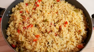 SEASONED RICE  Easy Side Dish [upl. by Nirred]