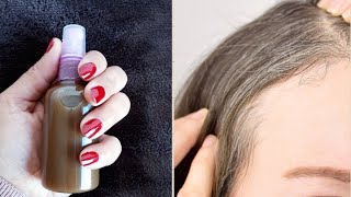 Remedio para cubrir las canas y oscurecer el cabello [upl. by Nosyarg]