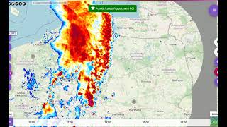 Groźny układ wielokomórkowy 100724 radar [upl. by Imerej]