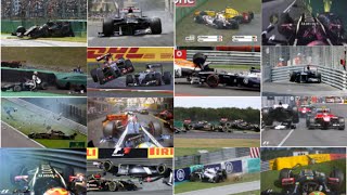 Pastor Maldonado Crash Compilation [upl. by Adlanor]