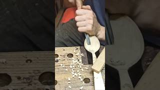 How To Do A Wooden Spoon Carving shorts carving woodworking woodart [upl. by Linea]