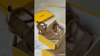 Beautiful stylish chunky high heel designspart wear sandal collection pointed shoetrendingshorts [upl. by Ecydnak]