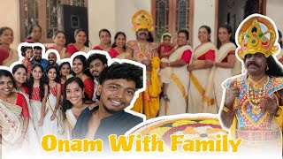 Onam With Family 🌸 TFA fyptrending [upl. by Latoniah321]