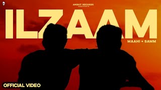 ILZAAM Official Music Video Maahi × Samn  Dark Thoughts  New Hindi Song 2024 [upl. by Inalel]