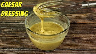 Making Caesar Dressing is EASY [upl. by Lisabeth467]