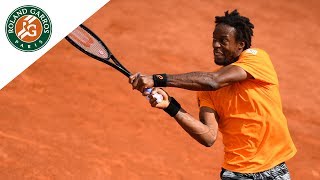 Gael Monfils v Thiago Monteiro Highlights  Mens Second Round 2017  RolandGarros [upl. by Aneryc688]