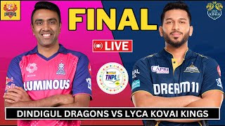 Live DD vs LKK Final  TNPL 2024  Dindigul Dragons vs Lyca Kovai Kings  Live cricket match today [upl. by Bohner]