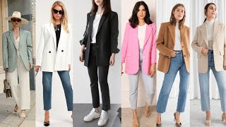 How to Wear an Oversized Blazer in 2023 The Most Stylish Looks  How to Find Fit and Style [upl. by Schwarz]