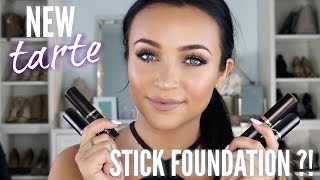 NEW TARTE STICK FOUNDATION  FIRST IMPRESSIONS  Stephanie Ledda [upl. by Zaslow]