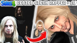 REDZED Czech Rapper  Sims 4 CAS  CC Folder amp Sim Download [upl. by Ynneb]