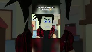 A sad story about the boys difficult childhood😢  Roblox [upl. by Laurance693]