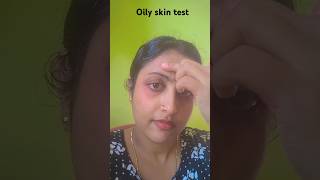 Subscribetry this oily skin test foryou oilskin clearskin youtubeshort fansing newcreator [upl. by Ranie422]