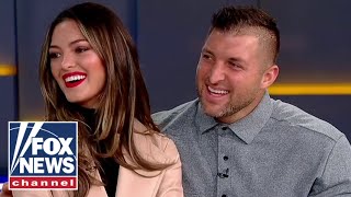 Tim Tebow and wife DemiLeigh share Thanksgiving message [upl. by Airb195]