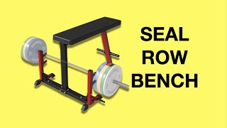 GMWD Seal Row Bench Review Prone Row Bench [upl. by Carr909]