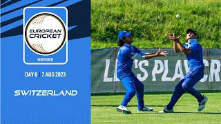 🔴 ECS Switzerland 2023  Day 8  T10 Live Cricket  European Cricket [upl. by Valera]