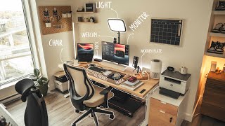 Modern Home Office amp Productive Workspace  WFH 2000 Hours Later [upl. by Winchester67]