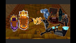 Statue of Nirvana vs Several Bosses from Engender mod  Minecraft mob battle [upl. by Alimat12]