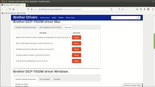 brother dcp t510w driver [upl. by Quirita]